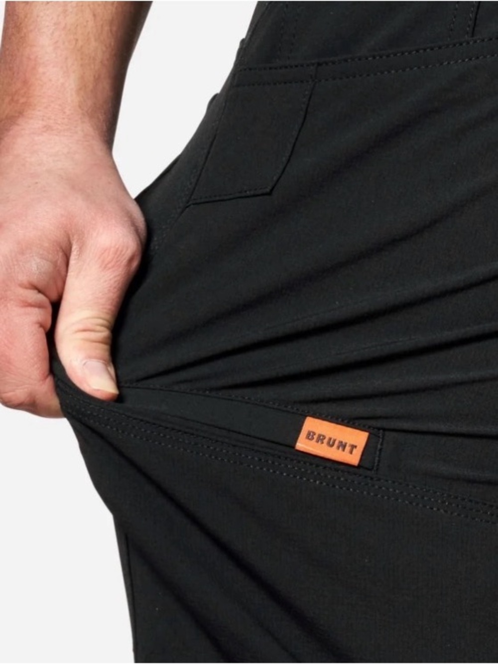 BRUNT The Costello Ripstop Pant Lightweight Breathable Work Pants Black 36x30 - Picture 3 of 11
